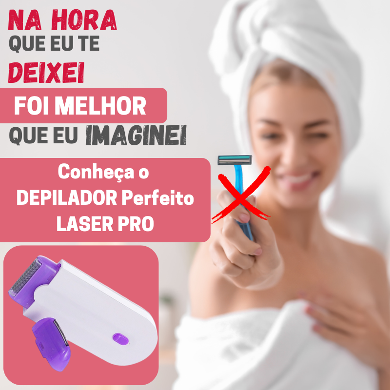 Super Promoção Depilador a Laser Pro LEVE 2 + BRINDE SURPRESA